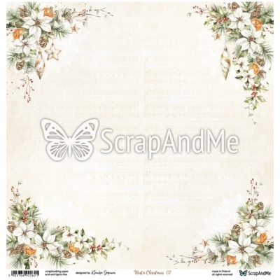 RUSTIC CHRISTMAS 07/08 - 30x30 cm - SCRAPANDME