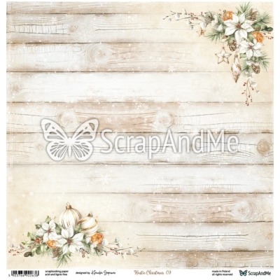 RUSTIC CHRISTMAS - 30x30 cm - SCRAPANDME