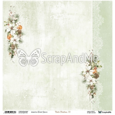 RUSTIC CHRISTMAS 03/04 - 30x30 cm - SCRAPANDME