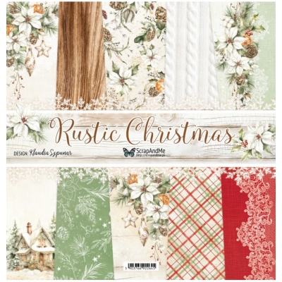 RUSTIC CHRISTMAS - 30x30 cm - SCRAPANDME