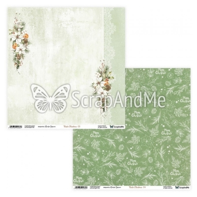 RUSTIC CHRISTMAS 03/04 - 30x30 cm - SCRAPANDME