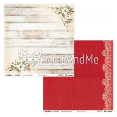 RUSTIC CHRISTMAS - 30x30 cm - SCRAPANDME