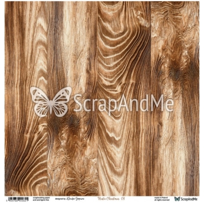RUSTIC CHRISTMAS 07/08 - 30x30 cm - SCRAPANDME