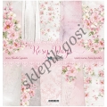 Zestaw papierów do scrapbookingu - ScrapAndMe - ROSY DAYS