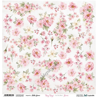 ROSY DAYS - arkusz do wycinania