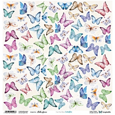 Butterflies - arkusz do wycinania