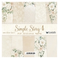 SIMPLE STORY 4 - ZESTAW PAPIERÓW - 20x20 cm - SCRAPANDME