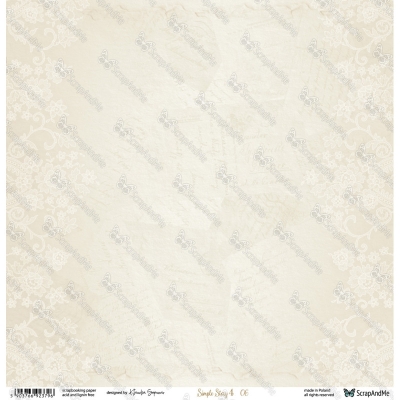 SIMPLE STORY 4 - ZESTAW PAPIERÓW - 30x30 cm - SCRAPANDME