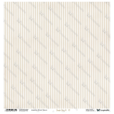 SIMPLE STORY 4 - ZESTAW PAPIERÓW - 30x30 cm - SCRAPANDME