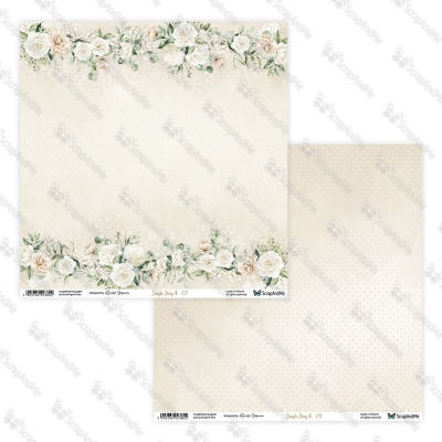 SIMPLE STORY 4 - ZESTAW PAPIERÓW - 30x30 cm - SCRAPANDME