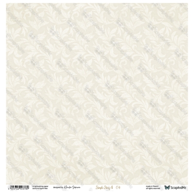 SIMPLE STORY 4 - ZESTAW PAPIERÓW - 30x30 cm - SCRAPANDME