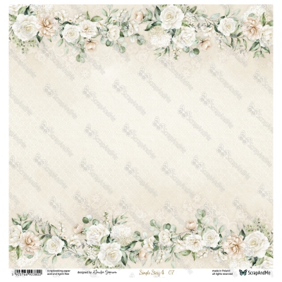 SIMPLE STORY 4 - ZESTAW PAPIERÓW - 30x30 cm - SCRAPANDME
