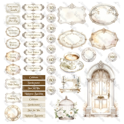 SIMPLE STORY 4 - ZESTAW PAPIERÓW - 30x30 cm - SCRAPANDME