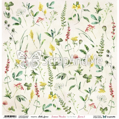 Summer Meadow Flowers 2 - ScrapAndMe