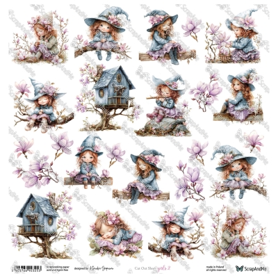 GIRLS 2 - 30x30 cm - SCRAPANDME