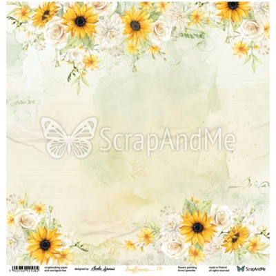 Sunflowers 09/10 - ScrapAndMe