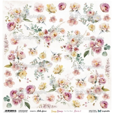 SUNNY BLOOMS FLOWERS 02 - SCRAPANDME
