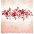 Dwustronny papier do scrapbookingu - ScrapAndMe - VINTAGE GARDEN 01/02