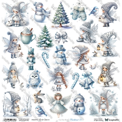 CHRISTMAS 25 - 30x30 cm - SCRAPANDME