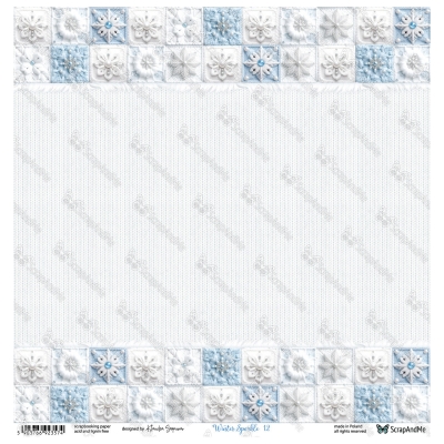 WINTER SPARKLE 11/12 - 30x30 cm - SCRAPANDME