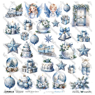 CHRISTMAS 26 - 30x30 cm - SCRAPANDME