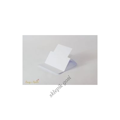 Baza sztalugowa kwadratowa - biała - 14x14​​​​​​​ - Rzeczy z papieru