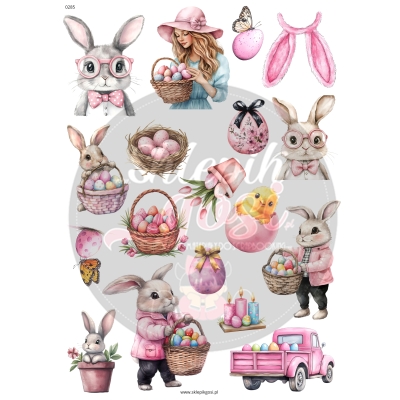 ARKUSZ A4 - NR 0285 - WIELKANOC 21