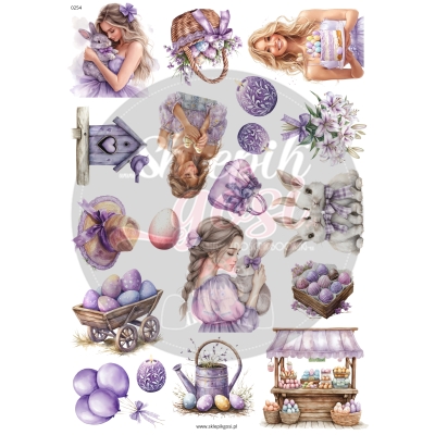 ARKUSZ A4 - NR 0254 - WIELKANOC 11