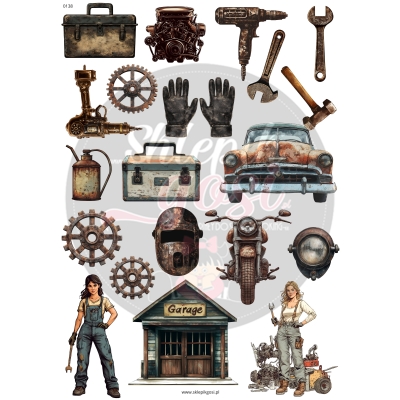 ARKUSZ A4 - NR 0138 - MECHANIK