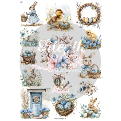 ARKUSZ A4 - NR 0227 - WIELKANOC 2