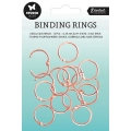 Kółko kółka metalowe spinające do albumu 25mm / 12szt - RINGS