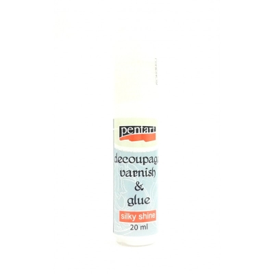 PENTART MATOWY KLEJ + WERNIKS 20ml (SILKY)decoupage varnish & glue