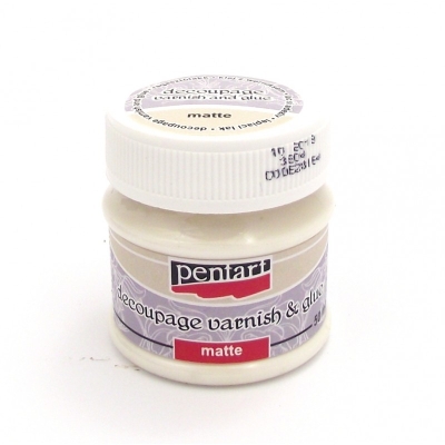 PENTART MATOWY KLEJ + WERNIKS 50ml (decoupage varnish & glue) matte