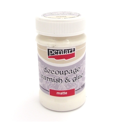 PENTART KLEJ + WERNIKS 100ml (matte)