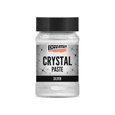 PENTART PASTA CRYSTAL 100 ml SREBRNA
