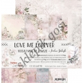 LOVE ME FOREVER - ZESTAW PAPIERÓW 20,3X20,3CM