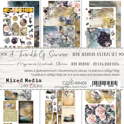 A TWINKLE OF SUNRISE - JUNK JOURNAL SET - ZESTAW DODATKÓW