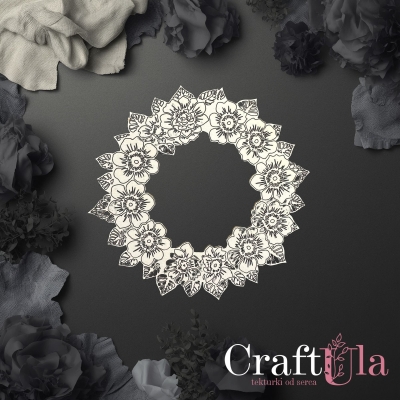 Ramka kwiatowa 2 - 2557s