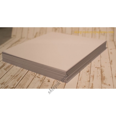 Arkusz papieru - biały - 30x30 cm