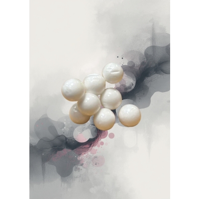 KULKI STYROPIANOWE NA DRUCIKU BIAŁE