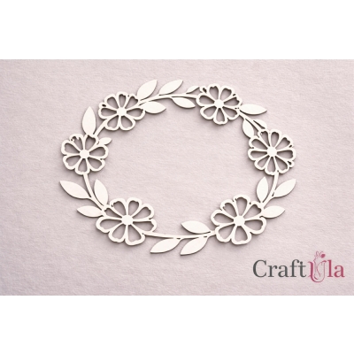 Wiosenna ramka kwiaty - 2533