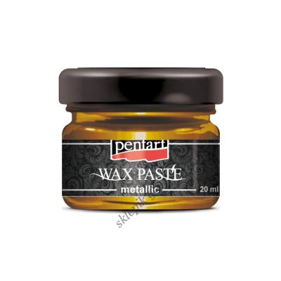 PENTART-PASTA WOSKOWA 20ml ZŁOTO MIODOWE