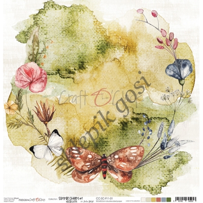 SUMMER CHARM - 01 - DWUSTRONNY PAPIER 30,5X30,5CM