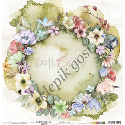 SUMMER CHARM - 06 - DWUSTRONNY PAPIER 30,5X30,5CM