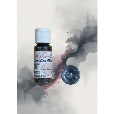 AKWARELOWY PROSZEK PERŁOWY - OBSIDIAN MIST - 20ml