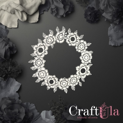 Ramka kwiatowa 3 - 2558s