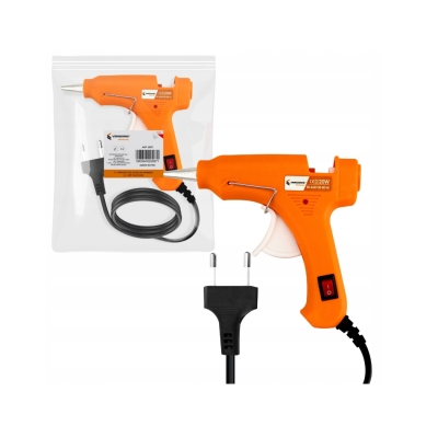 PISTOLET DO KLEJU 7mm z wyłącznikiem POMARAŃCZOWY