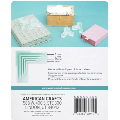 We R Makers • URZĄDZENIE DO TWORZENIA PUDEŁEK (4 NAROŻNIKI)