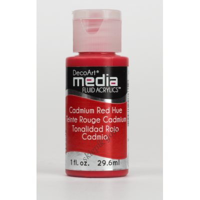 DecoArt Media Cadmium Red Hue