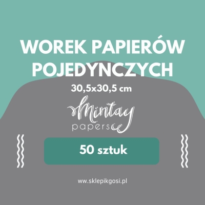 WOREK PAPIERÓW POJEDYNCZYCH - MINTAY - 50szt
